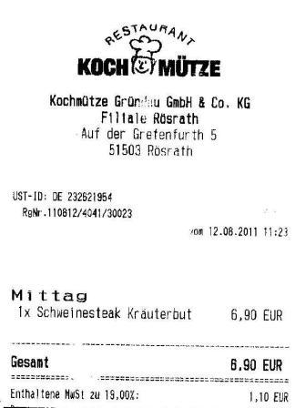 ithv Hffner Kochmtze Restaurant